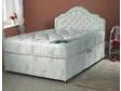 double bed and mattress brand new damask quilted