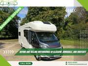 Buying and selling motorhomes in Glasgow,  Armadale,  and Draycott UK 